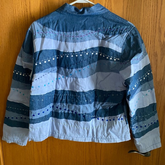 New Direction Embroidered Patchwork Jacket - Picture 2 of 7